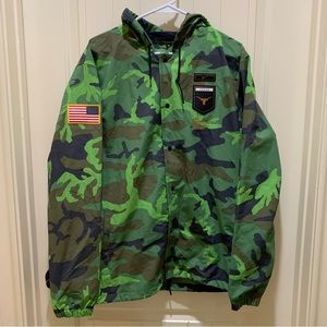 Nike Texas Longhorns Camo Hoodie Full-Snap Jacket Men's XL